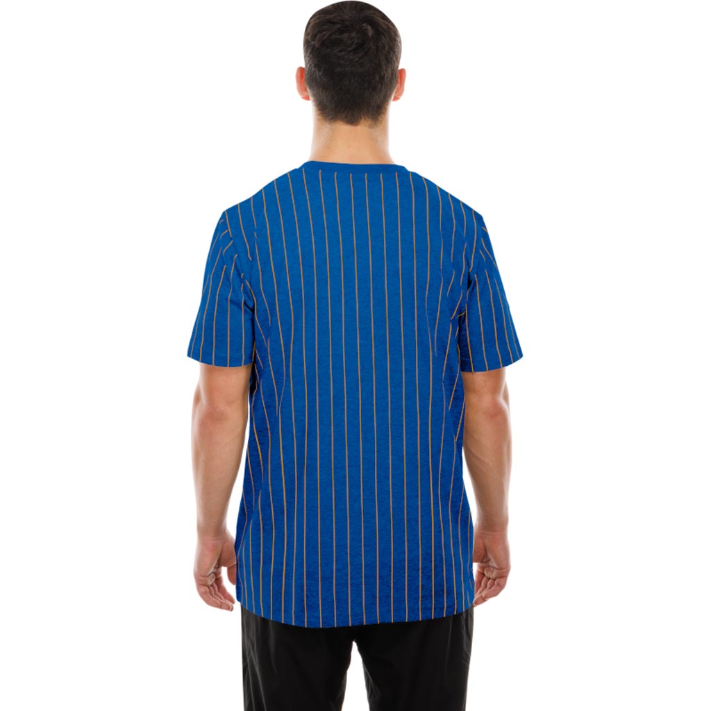 NFL Los Angeles Chargers New Era Pinstripe T-Shirt - Red