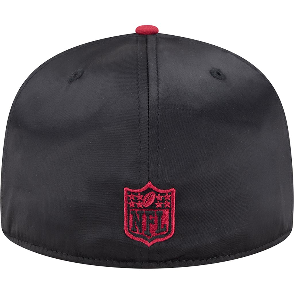 NFL Arizona Cardinals New Era Satin 59FIFTY Fitted Hat - Black