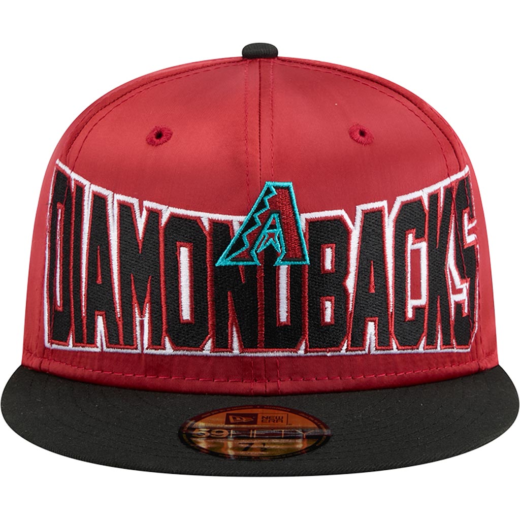 MLB Arizona Diamondbacks New Era Satin 59FIFTY Fitted Hat - Red
