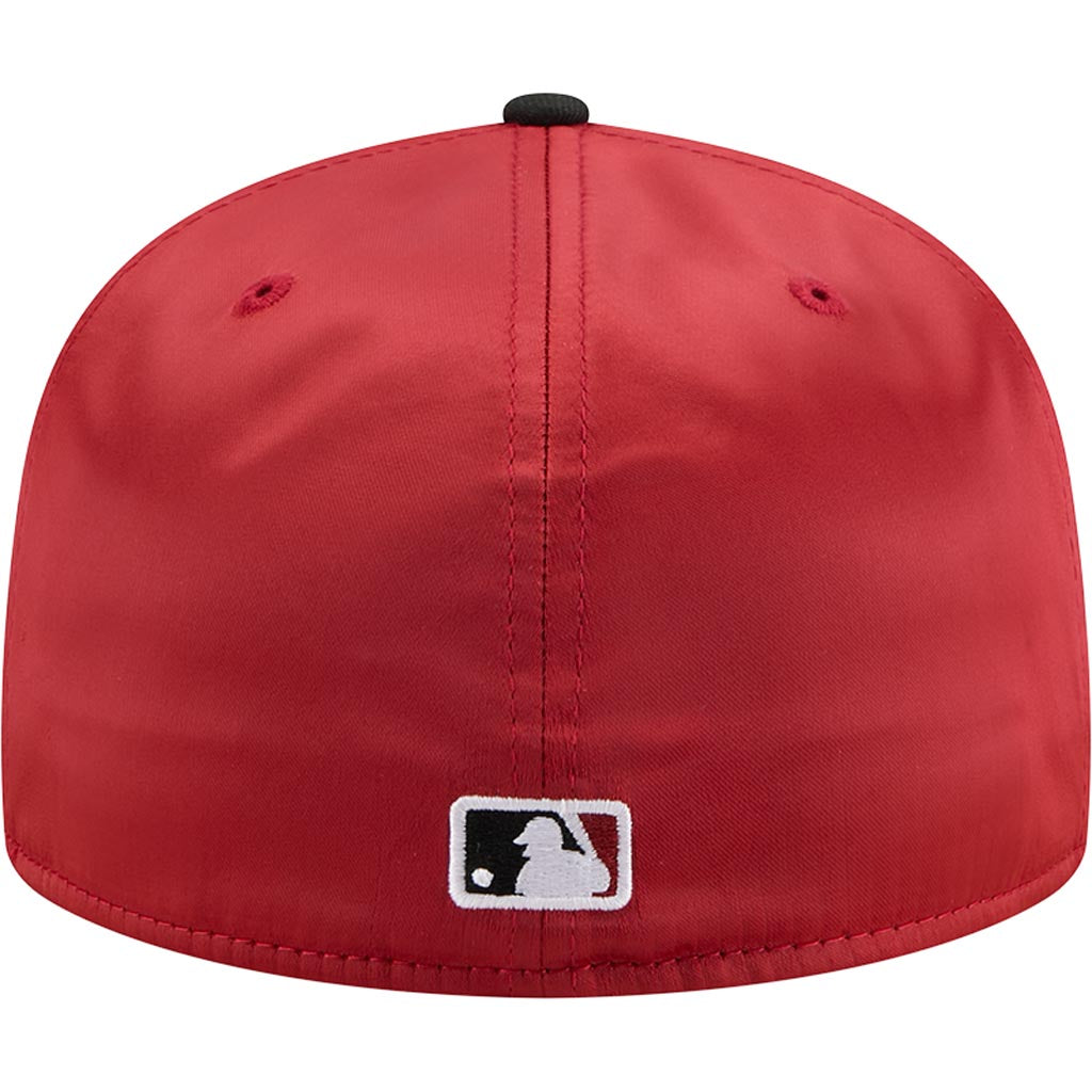 MLB Arizona Diamondbacks New Era Satin 59FIFTY Fitted Hat - Red