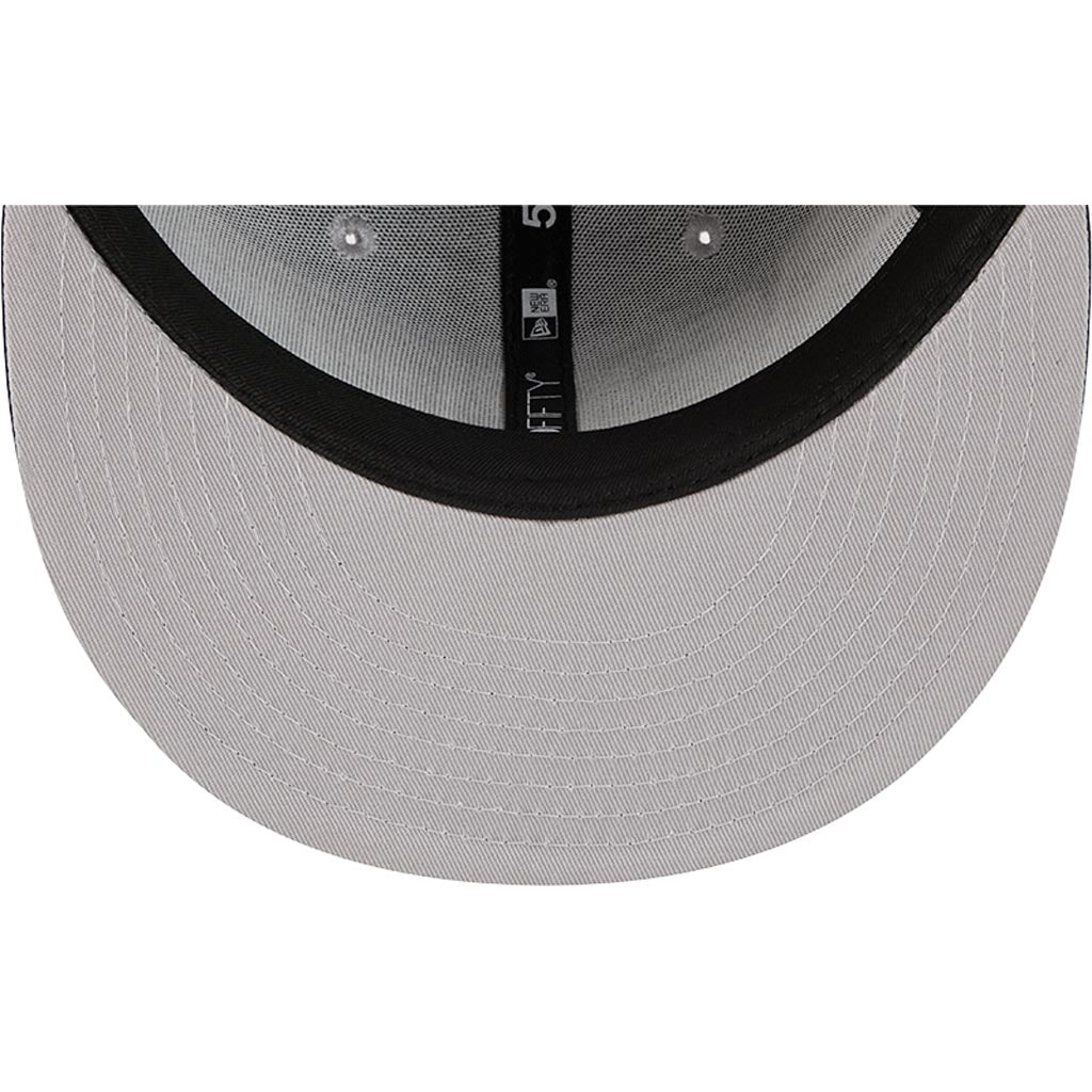 MLB New York Yankees New Era Satin 59FIFTY Fitted Hat - Gray