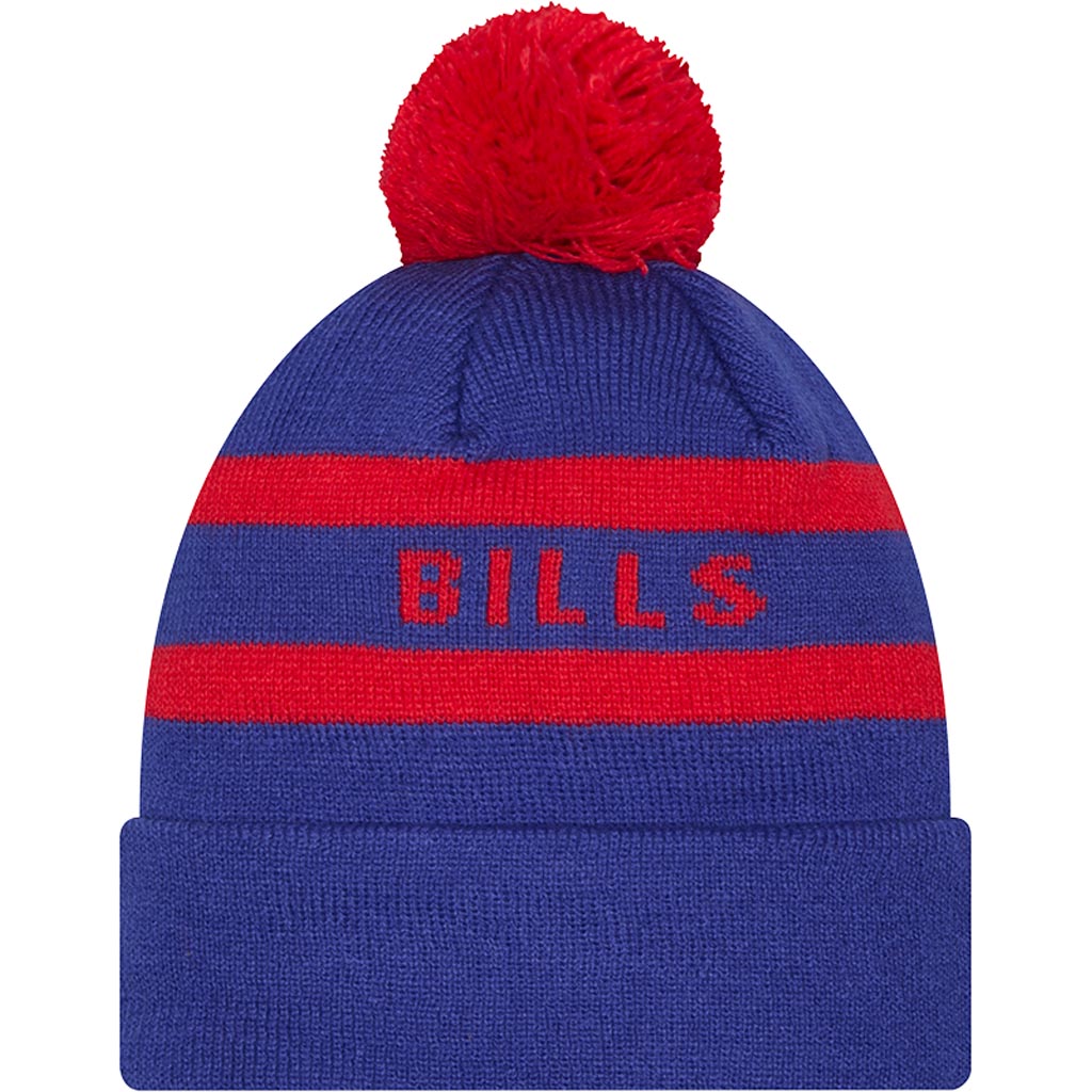 NFL Buffalo Bills New Era Two-Tone Text Knit Hat - Blue