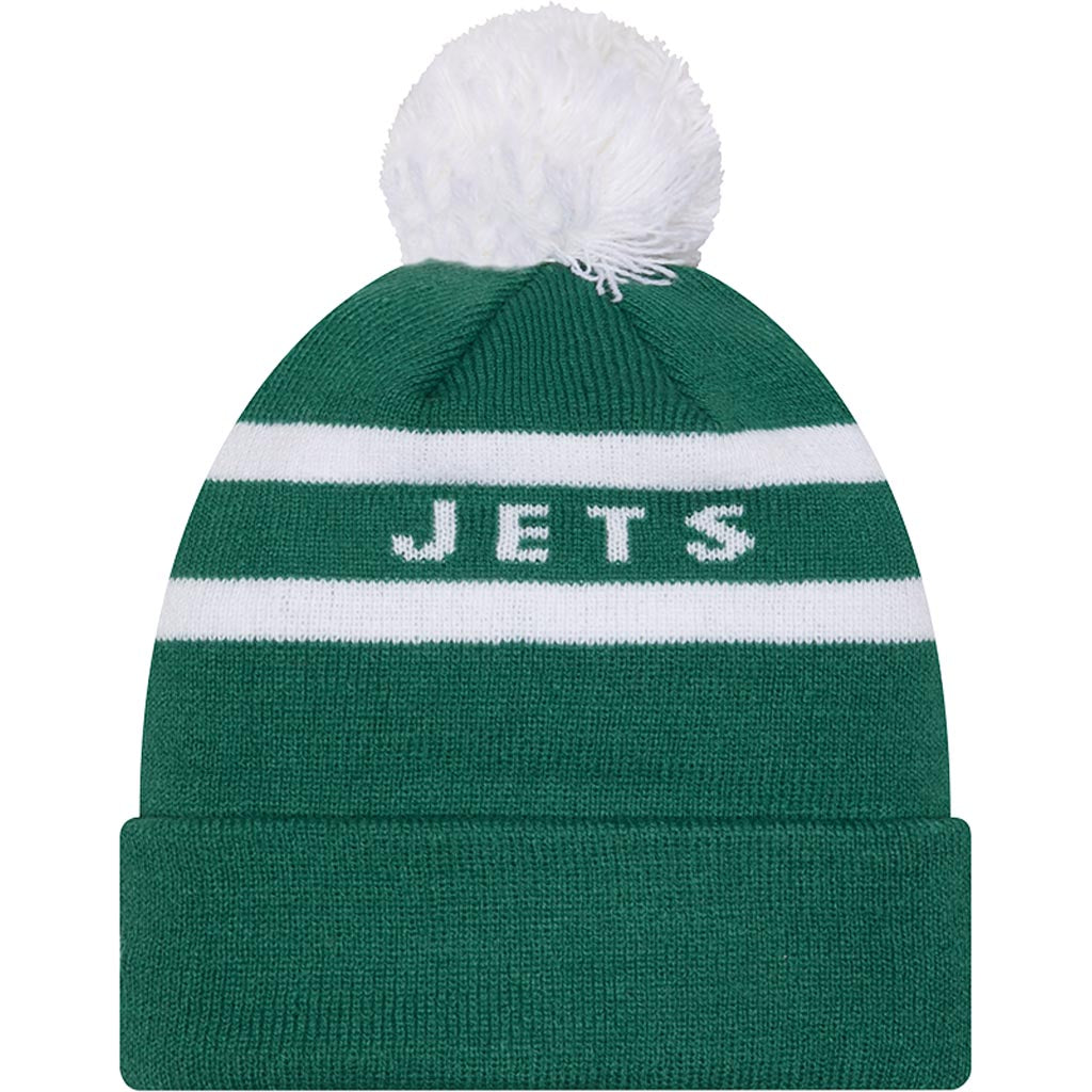 NFL New York Jets New Era Two-Tone Text Knit Hat - Green