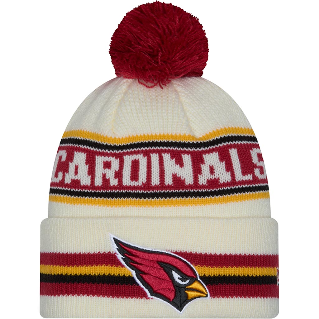 NFL Arizona Cardinals New Era Classic Knit Beanie Hat - Cream