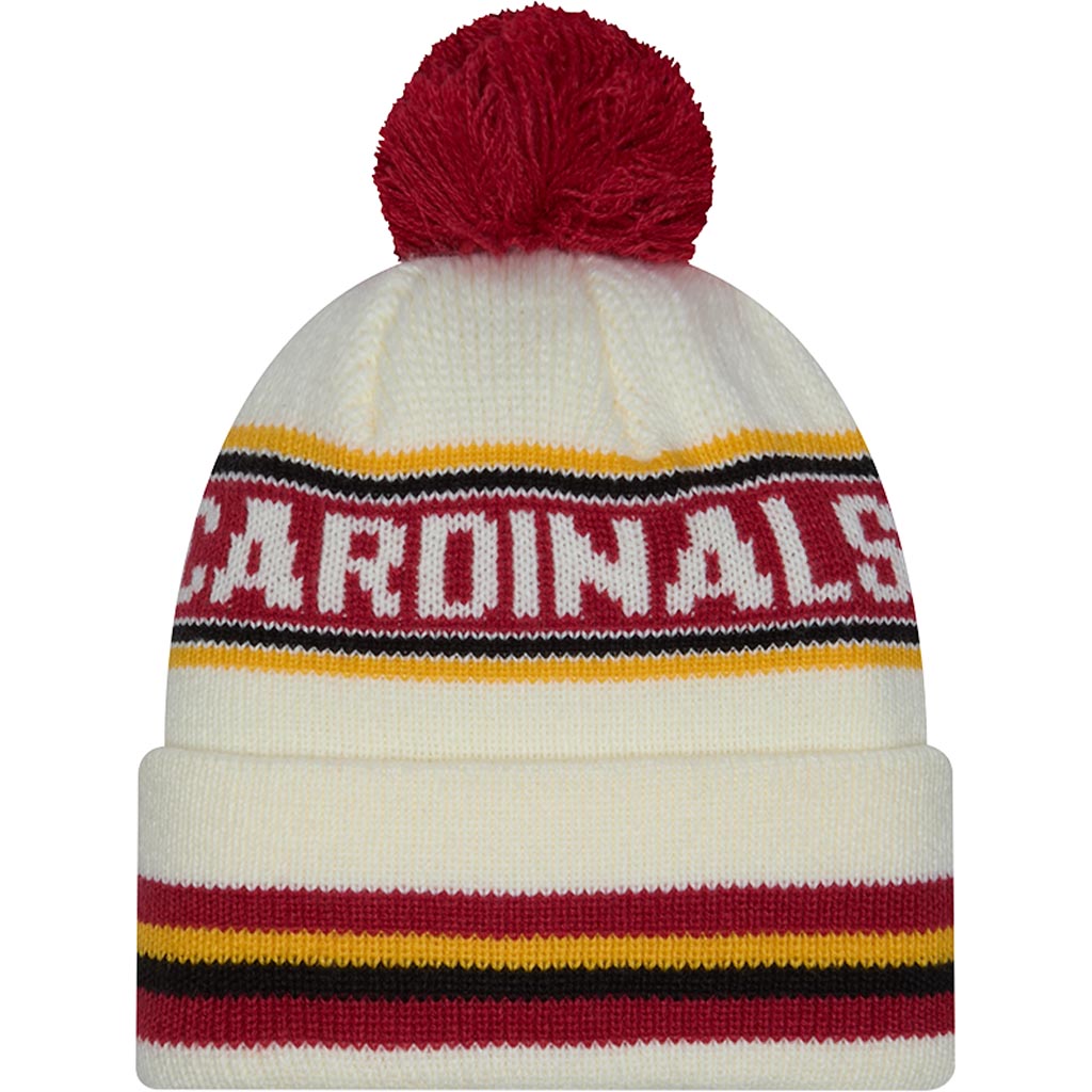 NFL Arizona Cardinals New Era Classic Knit Beanie Hat - Cream