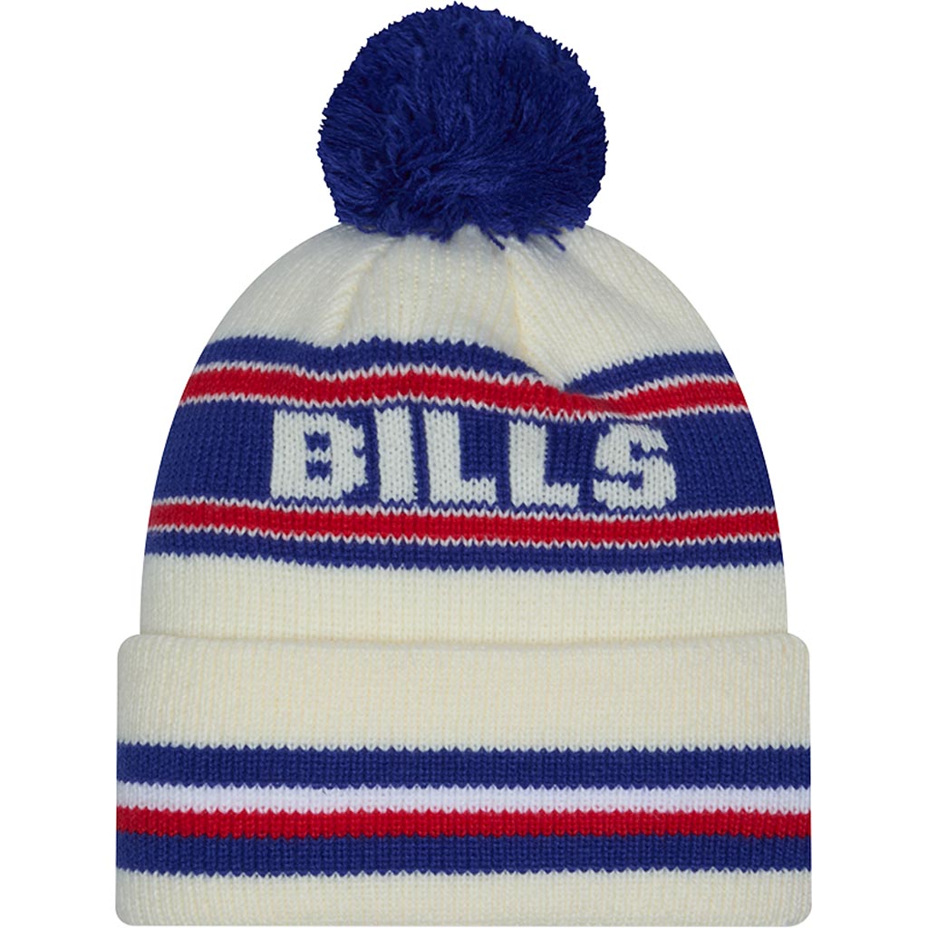 NFL Buffalo Bills New Era Classic Knit Beanie Hat - Cream