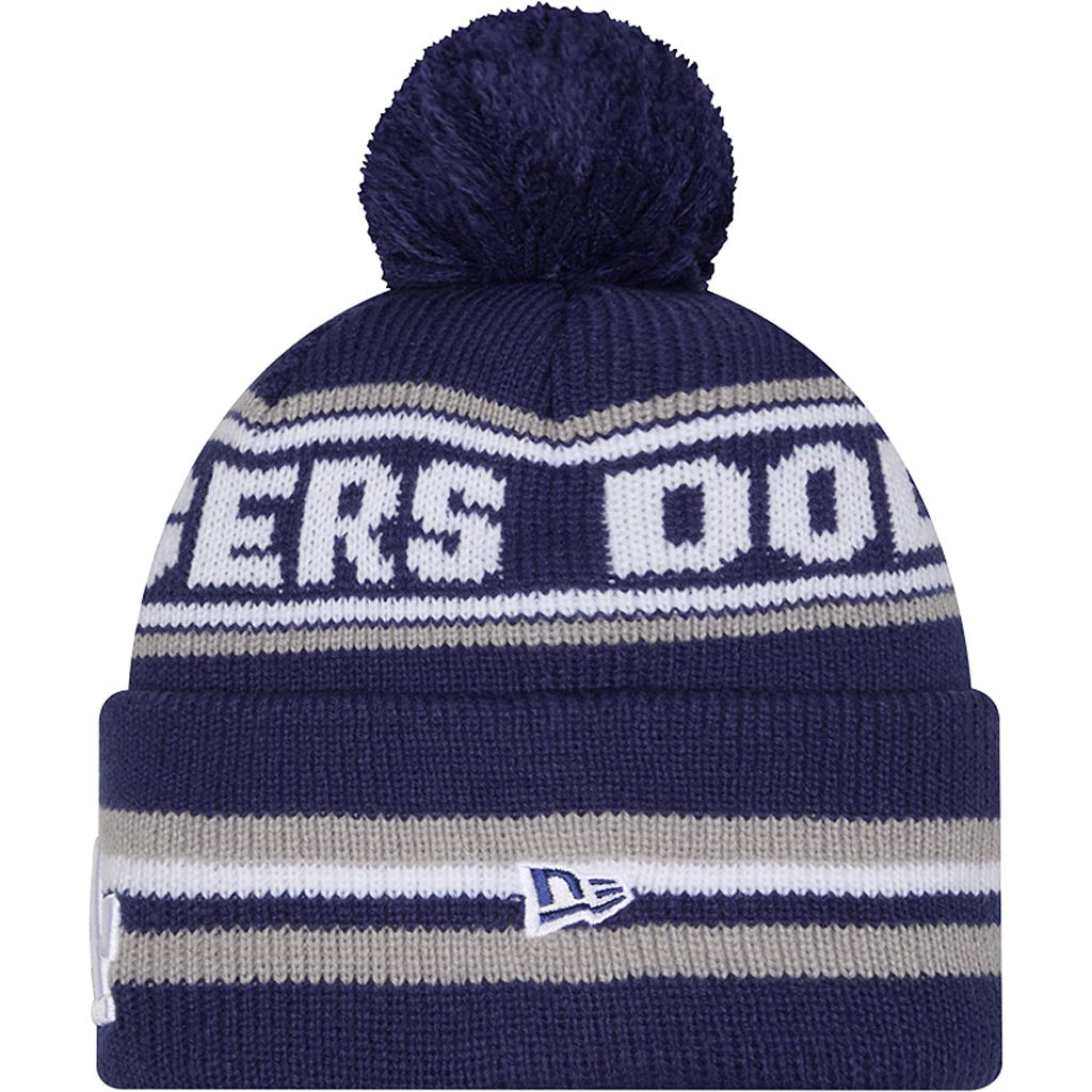 MLB Los Angeles Dodgers New Era Classic Knit Hat - Blue