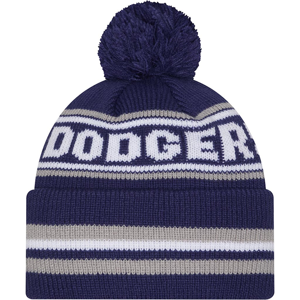 MLB Los Angeles Dodgers New Era Classic Knit Hat - Blue