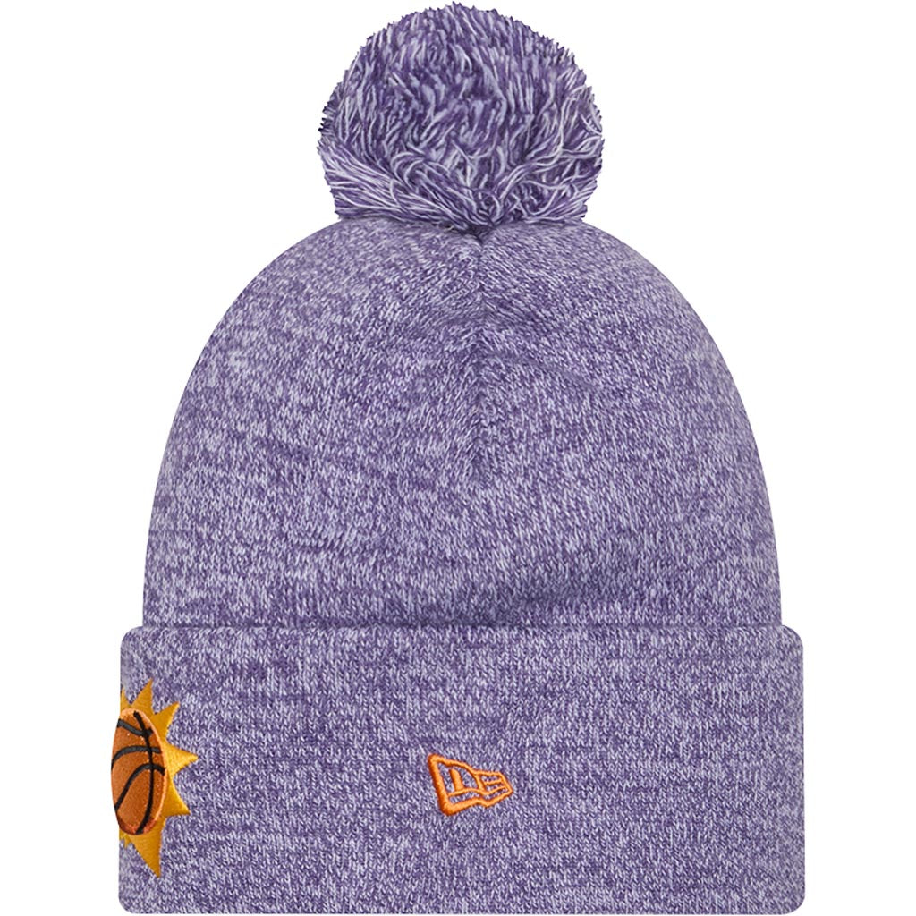NBA Phoenix Suns New Era Marled Knit - Purple
