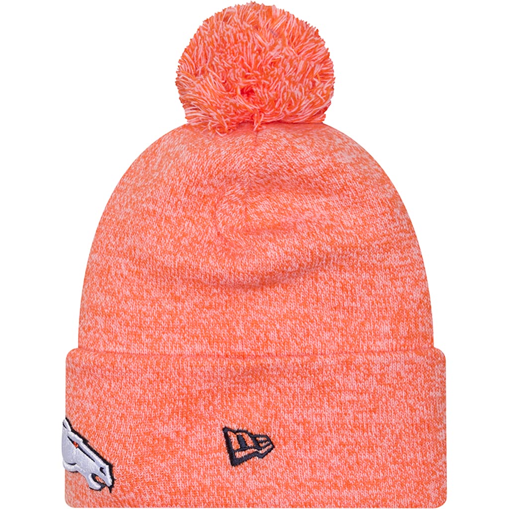 NFL Denver Broncos New Era Marled Knit - Orange
