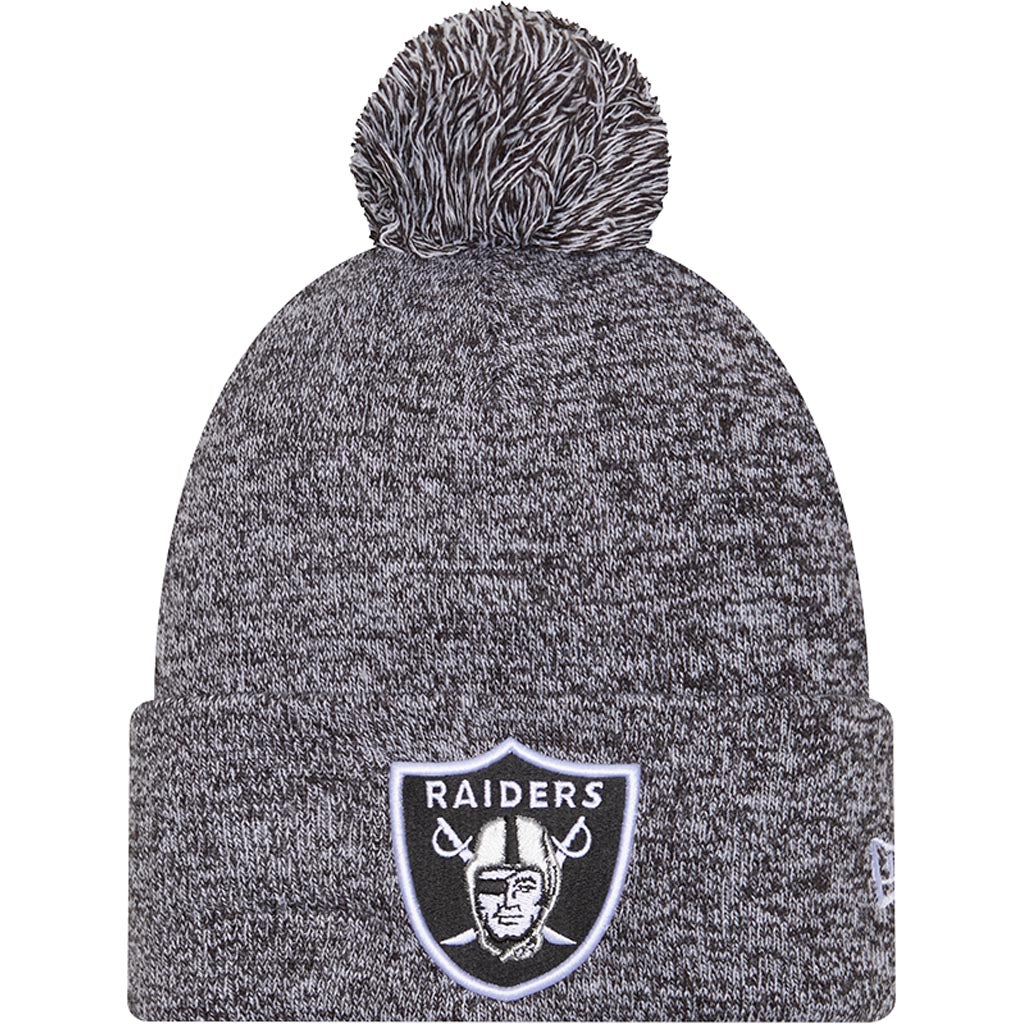 NFL Las Vegas Raiders New Era Marled Knit - Black
