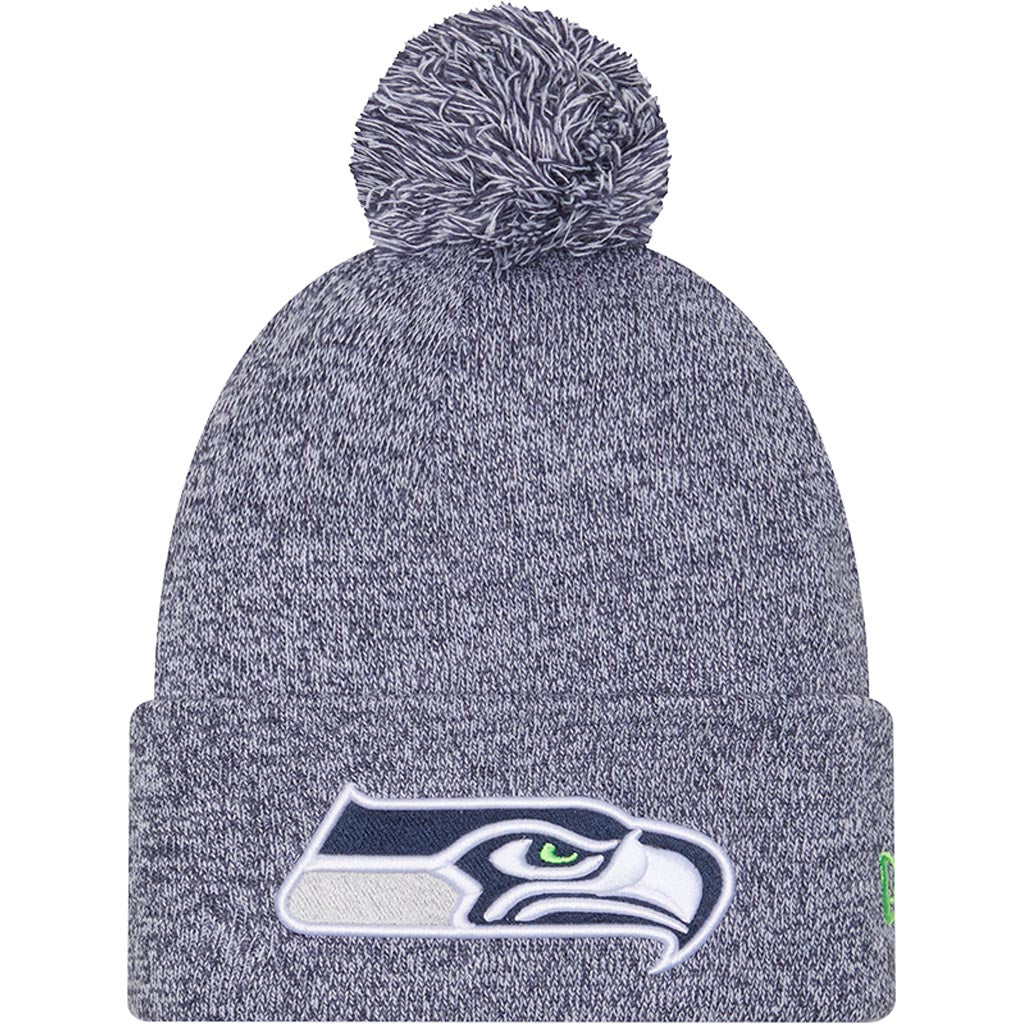 NFL Seattle Seahawks New Era Marled Knit - Navy