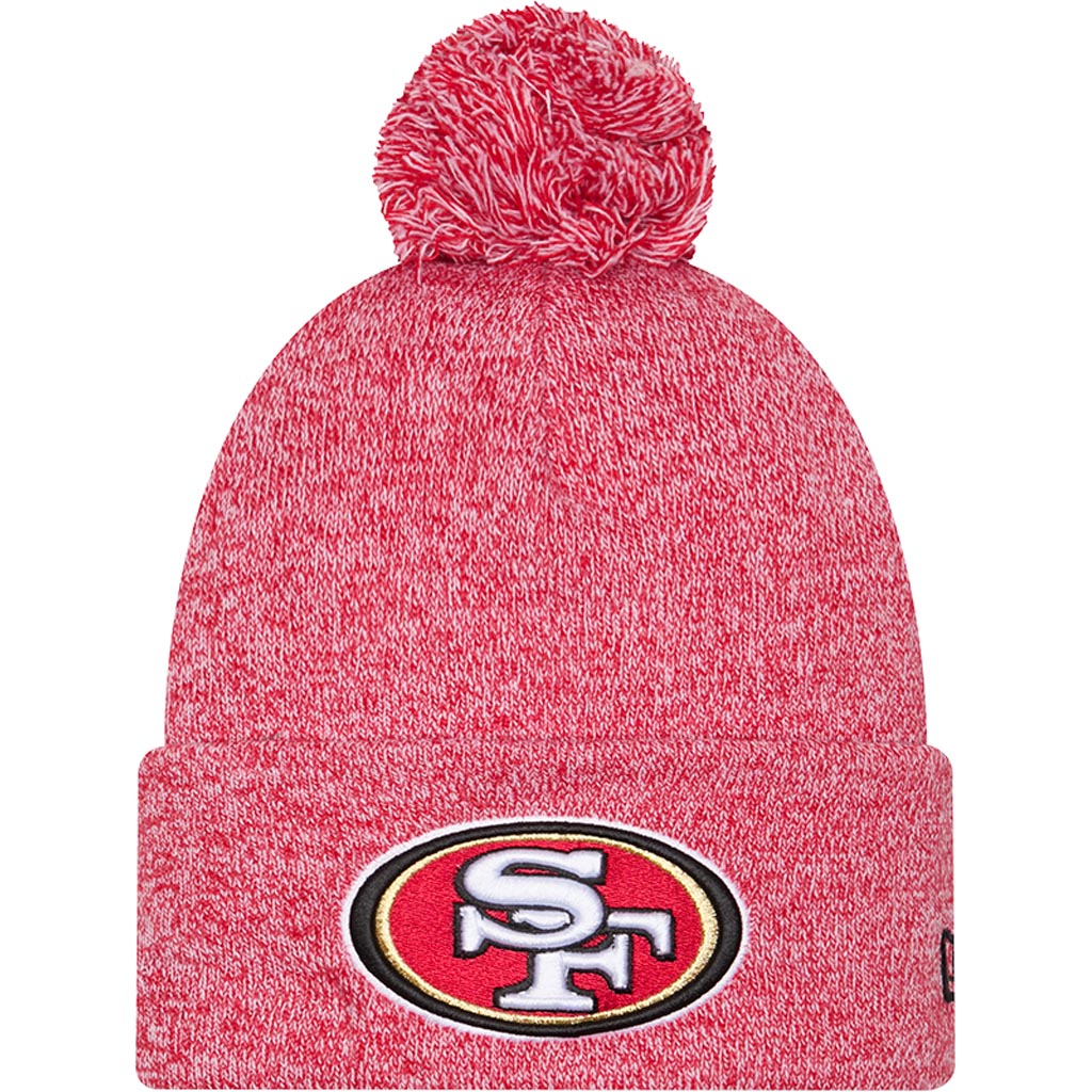 NFL San Francisco 49ers New Era Marled Knit - Red
