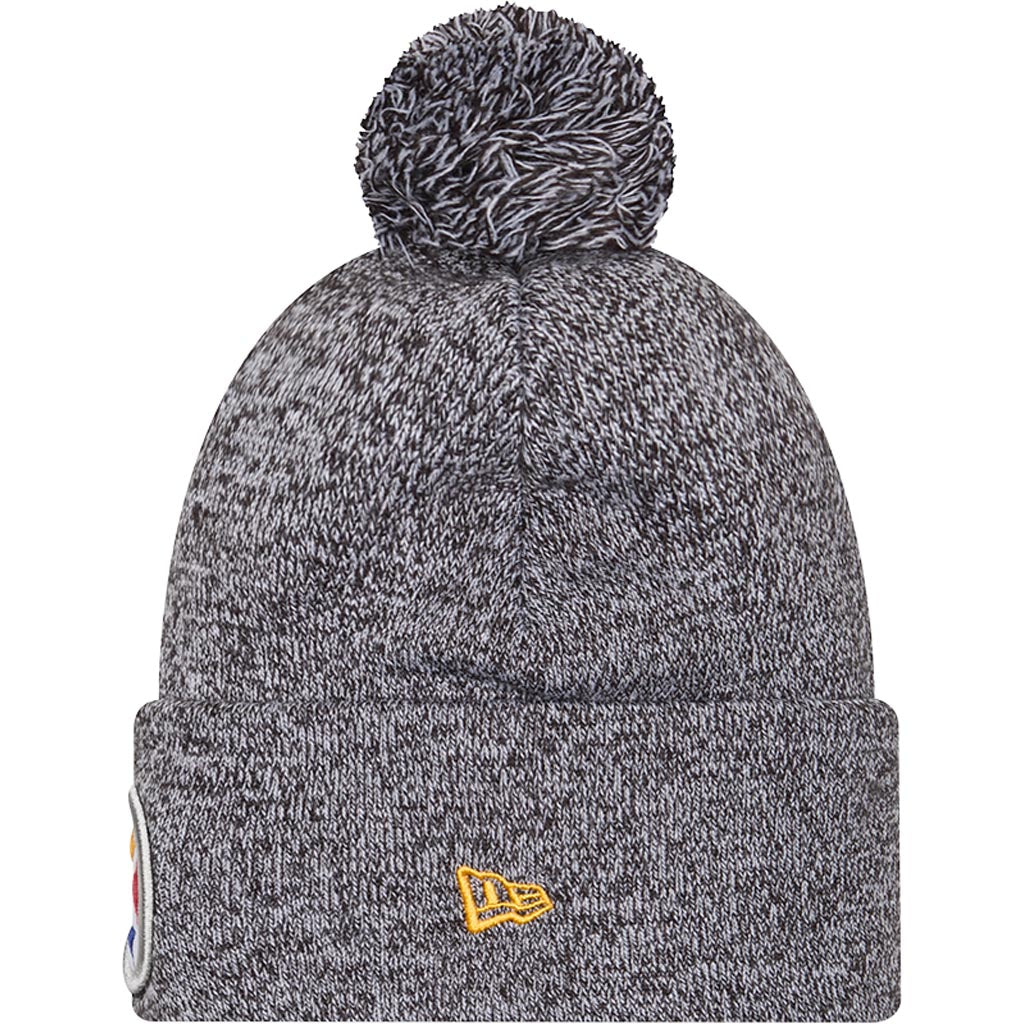 NFL Pittsburgh Steelers New Era Marled Knit - Black