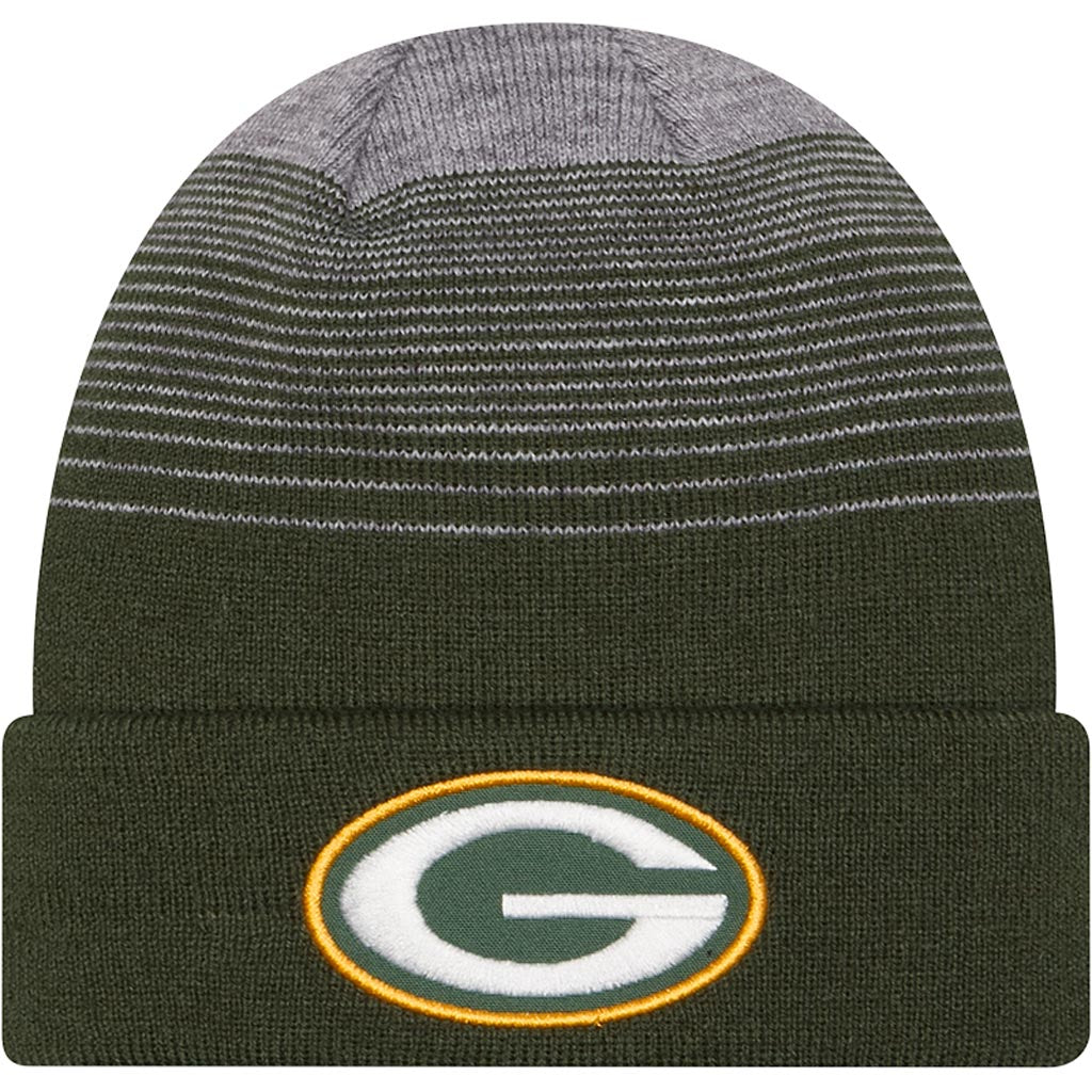 NFL Green Bay Packers New Era Gradient Knit Hat - Green