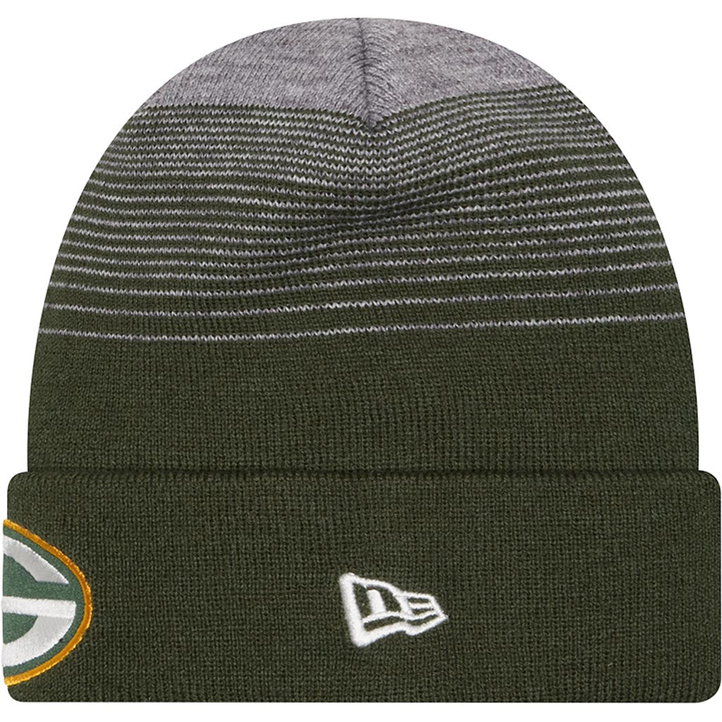 NFL Green Bay Packers New Era Gradient Knit Hat - Green