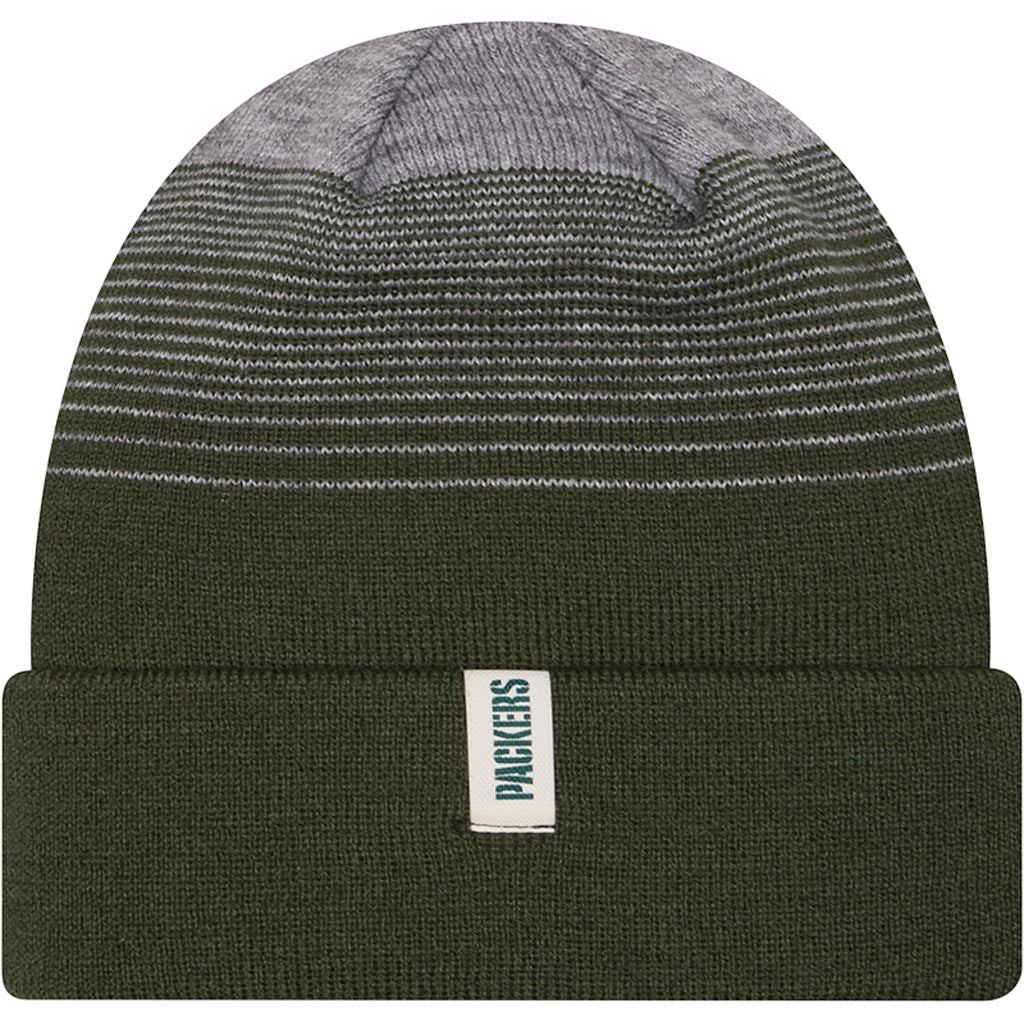 NFL Green Bay Packers New Era Gradient Knit Hat - Green