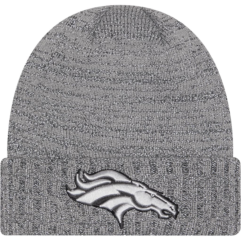 NFL Denver Broncos New Era Reflective Knit - Gray
