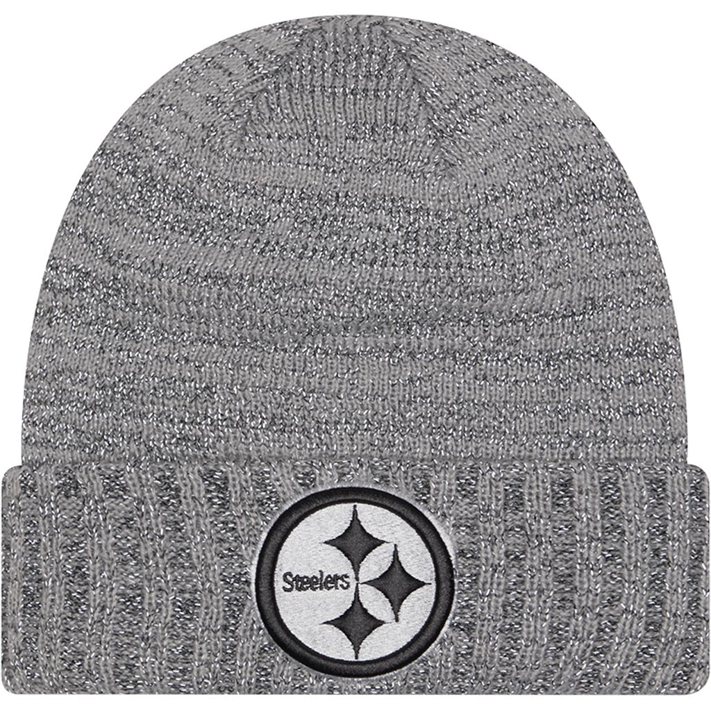 NFL Pittsburgh Steelers New Era Reflective Knit - Gray
