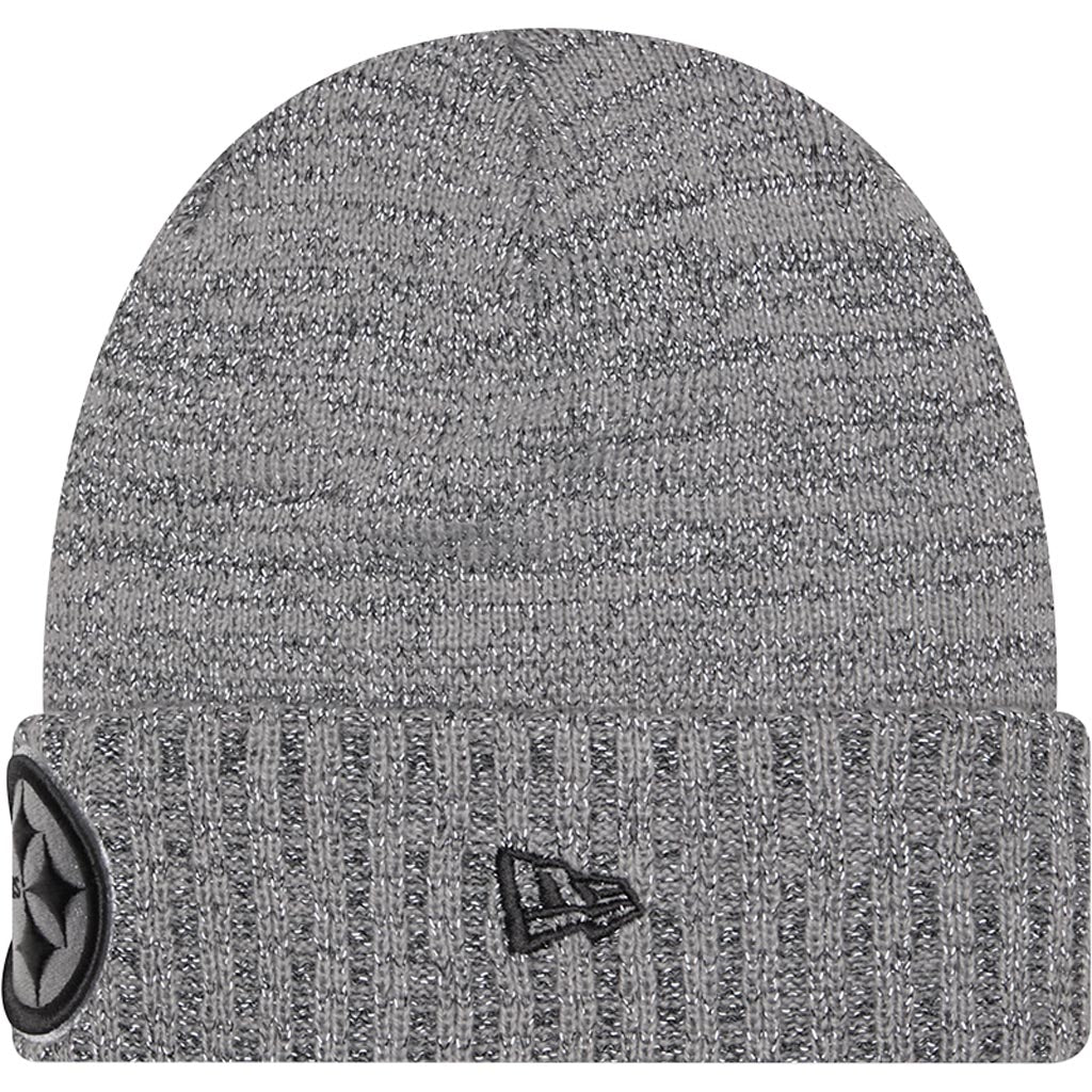 NFL Pittsburgh Steelers New Era Reflective Knit - Gray