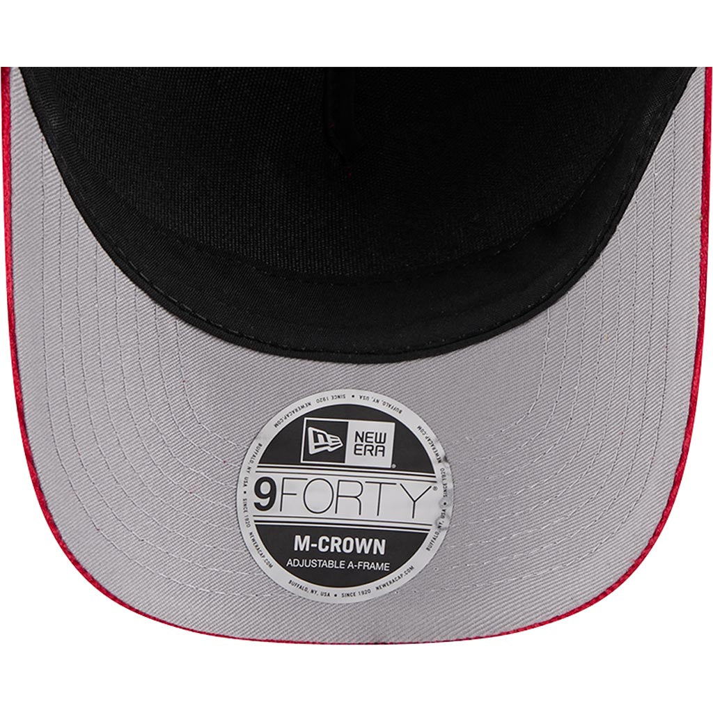NFL Buffalo Bills New Era Corduroy 9FORTY A-Frame M-Crown Snapback Hat - Red