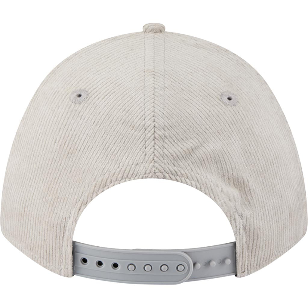 NFL Detroit Lions New Era Corduroy 9FORTY A-Frame M-Crown Snapback Hat - Gray