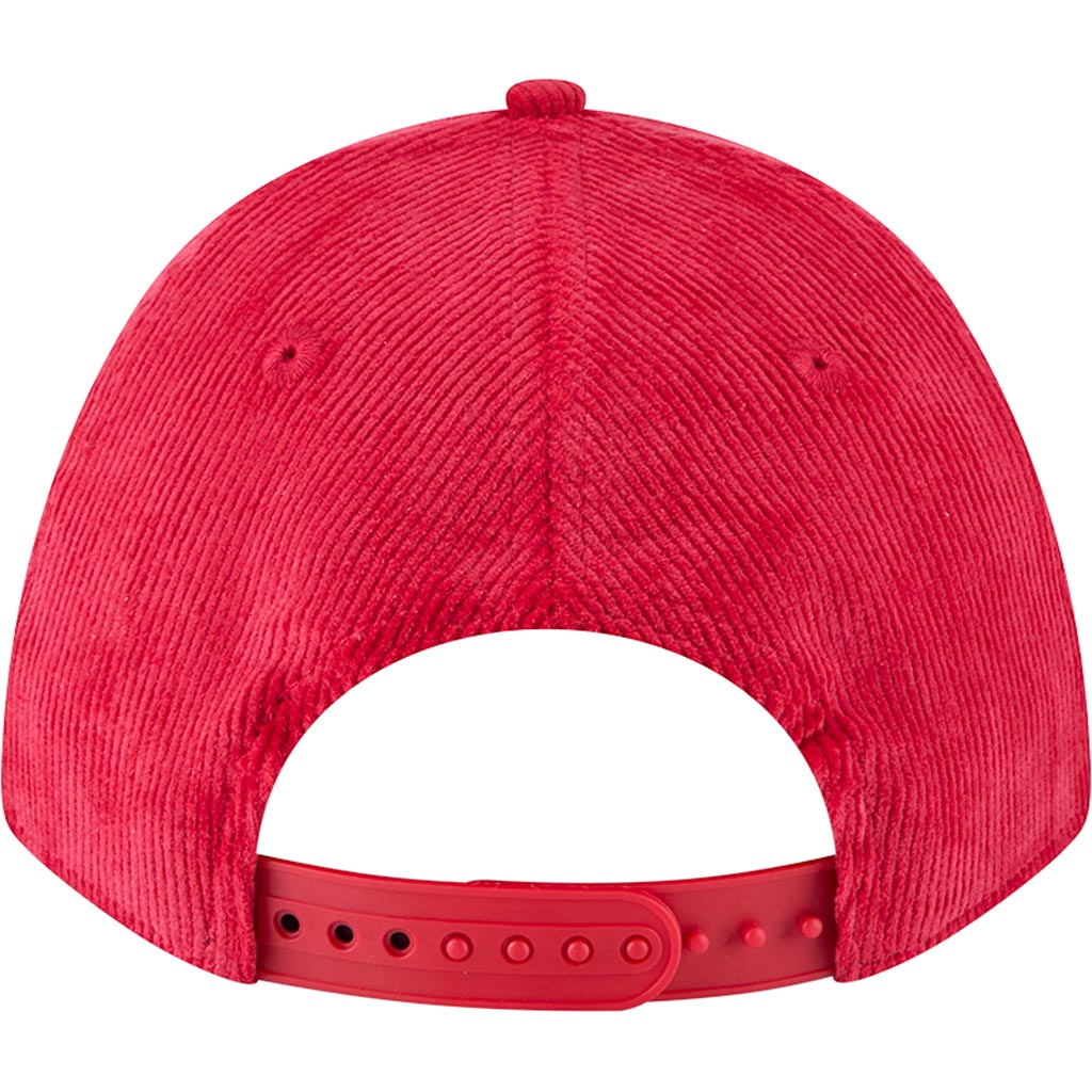 NFL Kansas City Chiefs New Era Corduroy 9FORTY A-Frame M-Crown Snapback Hat - Red