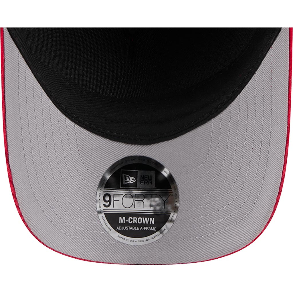 NFL Kansas City Chiefs New Era Corduroy 9FORTY A-Frame M-Crown Snapback Hat - Red