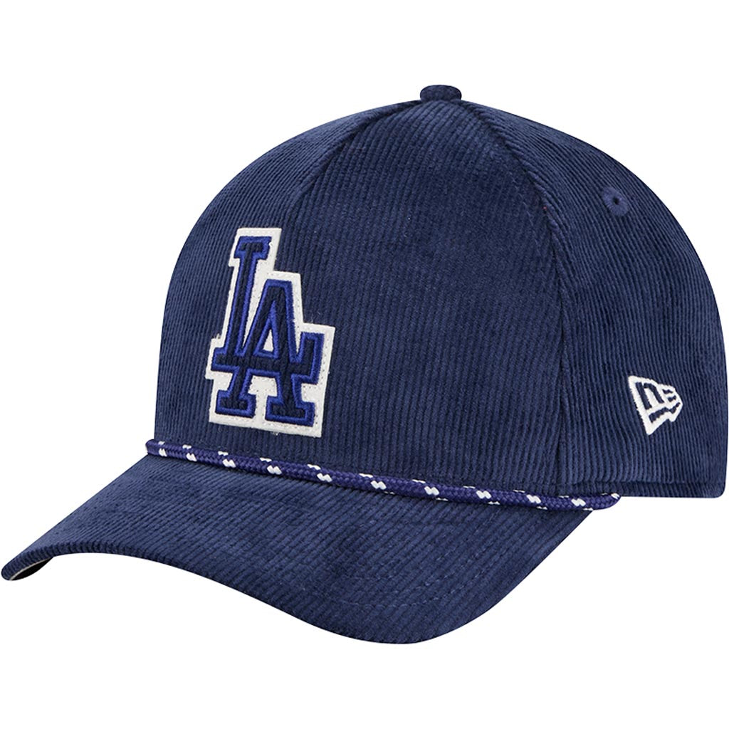 MLB Los Angeles Dodgers New Era Corduroy 9FORTY A-Frame M-Crown Snapback Hat - Blue