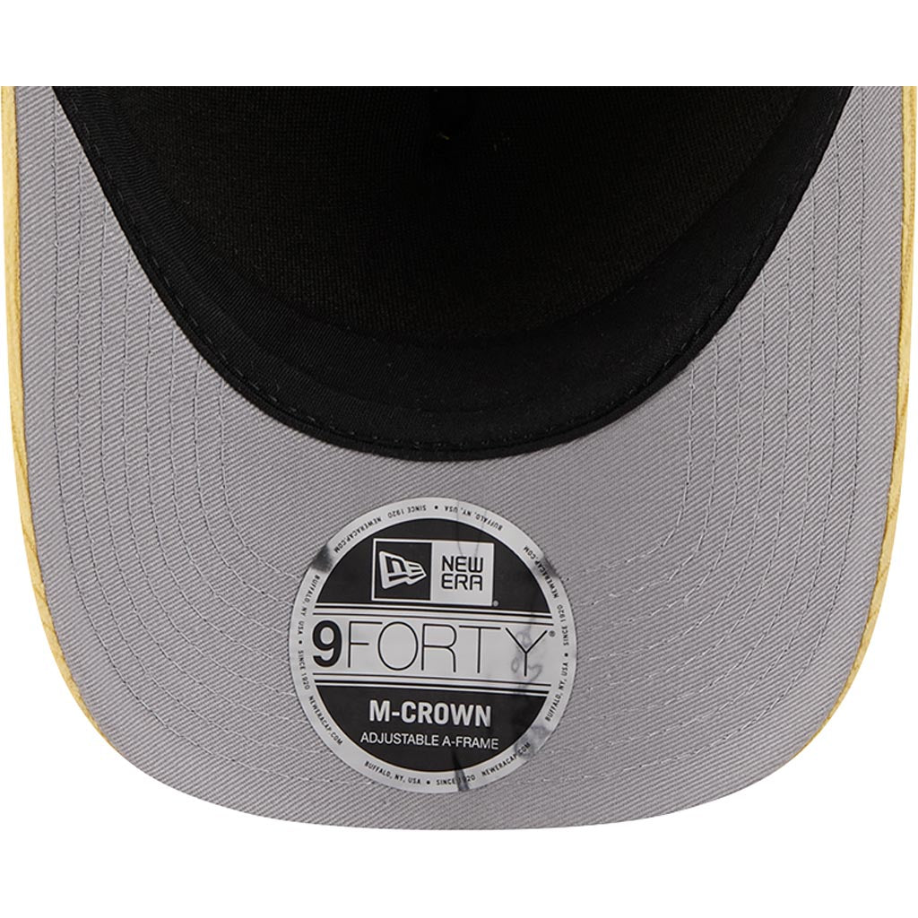 NFL Minnesota Vikings New Era Corduroy 9FORTY A-Frame M-Crown Snapback Hat - Gold