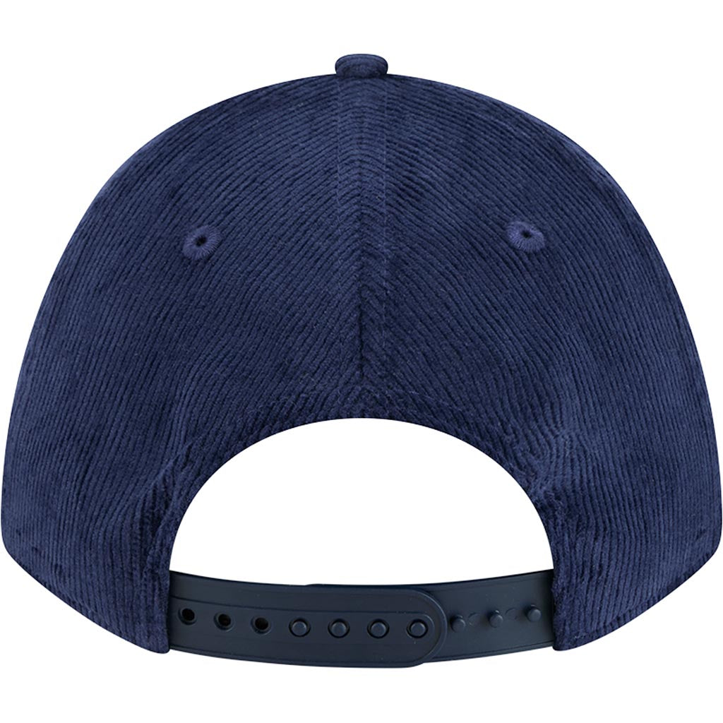 MLB New York Yankees New Era Corduroy 9FORTY A-Frame M-Crown Snapback Hat - Navy