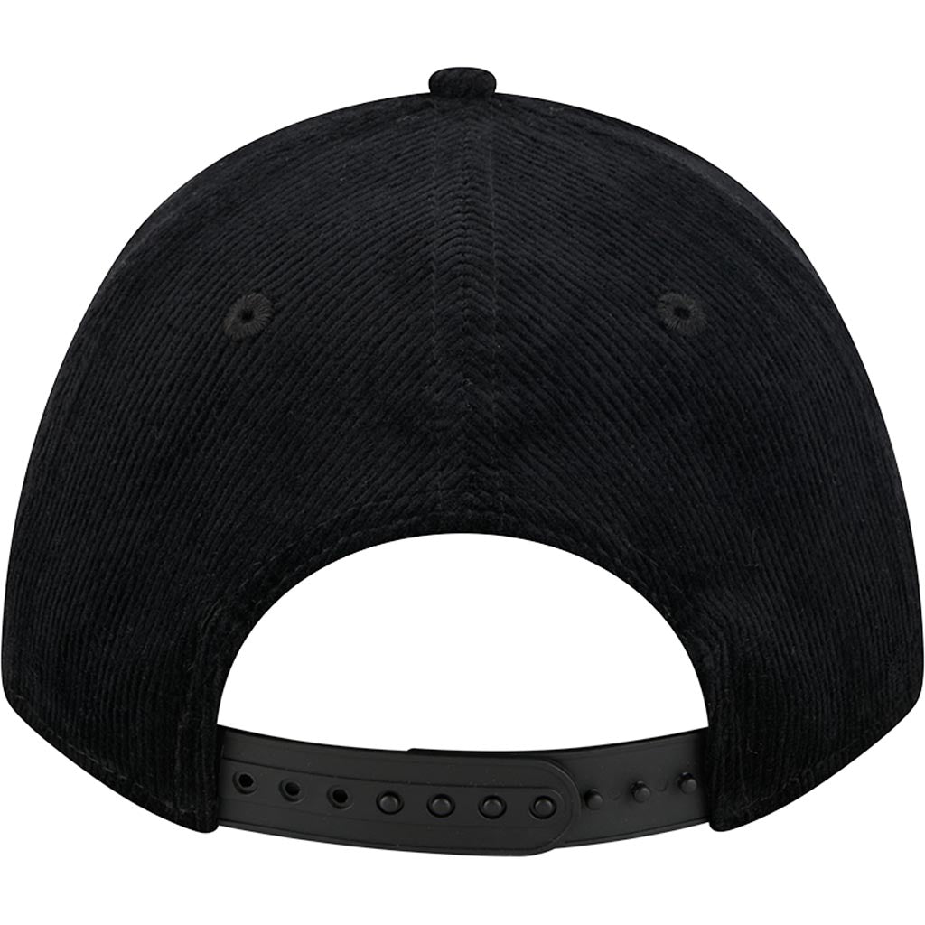 NBA Phoenix Suns New Era Corduroy 9FORTY A-Frame M-Crown Snapback Hat - Black