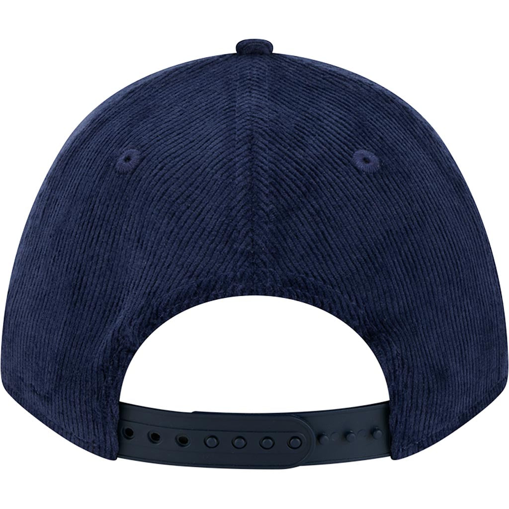 NFL Chicago Bears New Era Corduroy 9FORTY A-Frame M-Crown Snapback Hat - Navy