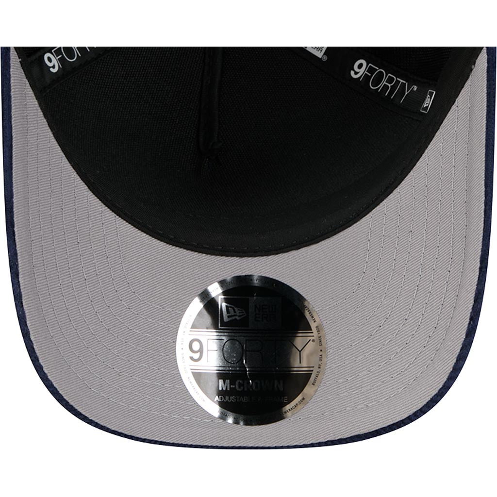 NFL Chicago Bears New Era Corduroy 9FORTY A-Frame M-Crown Snapback Hat - Navy