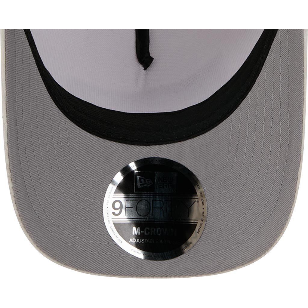 NFL Seattle Seahawks New Era Corduroy 9FORTY A-Frame M-Crown Snapback Hat - White