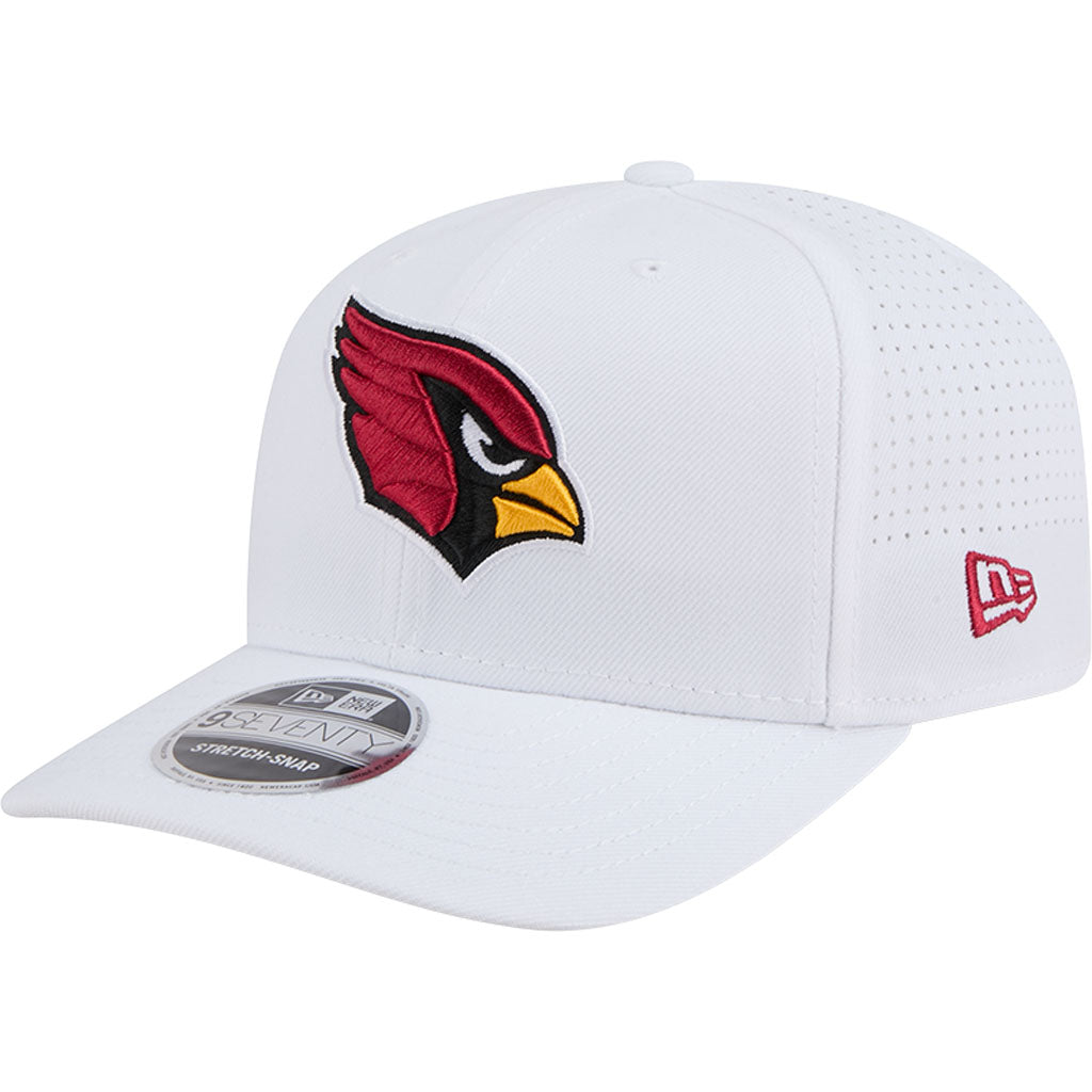 NFL Arizona Cardinals New Era Performance 9SEVENTY Stretch Snapback Hat - White