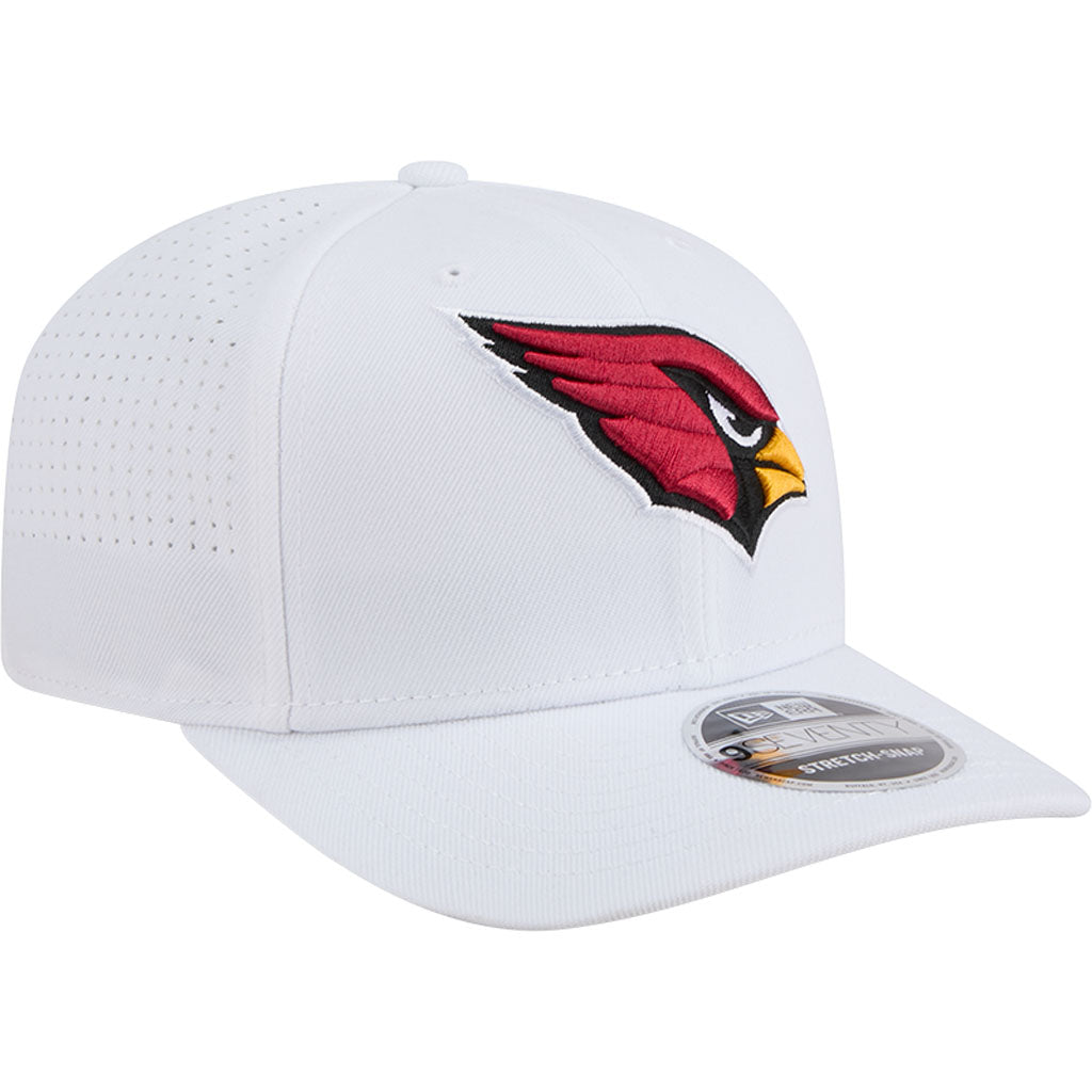 NFL Arizona Cardinals New Era Performance 9SEVENTY Stretch Snapback Hat - White