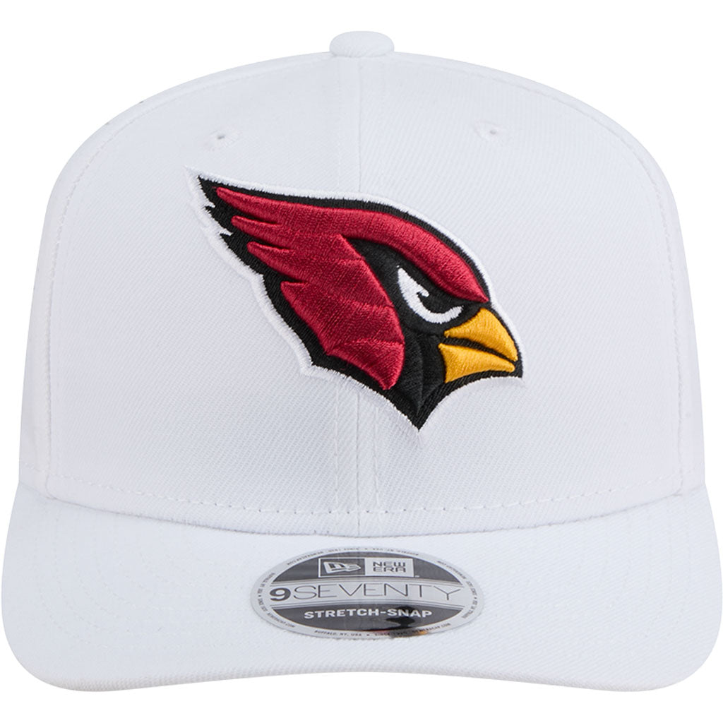 NFL Arizona Cardinals New Era Performance 9SEVENTY Stretch Snapback Hat - White