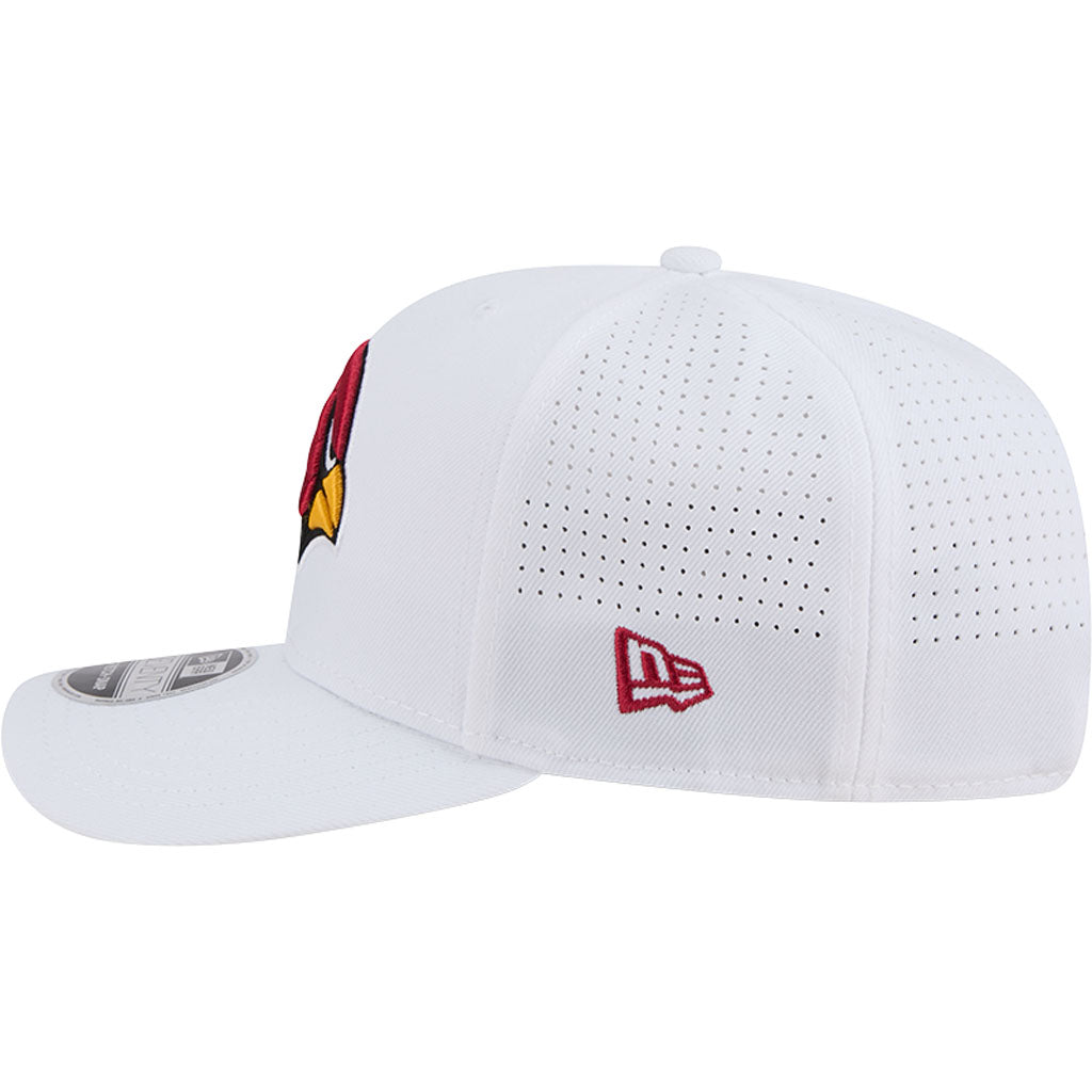 NFL Arizona Cardinals New Era Performance 9SEVENTY Stretch Snapback Hat - White