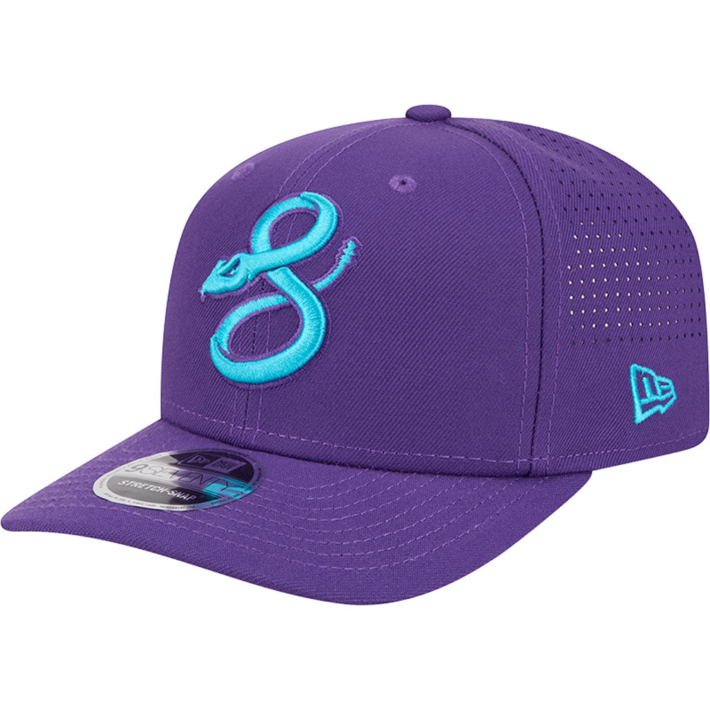 MLB Arizona Diamondbacks New Era Performance 9SEVENTY Stretch Snapback Hat - Purple
