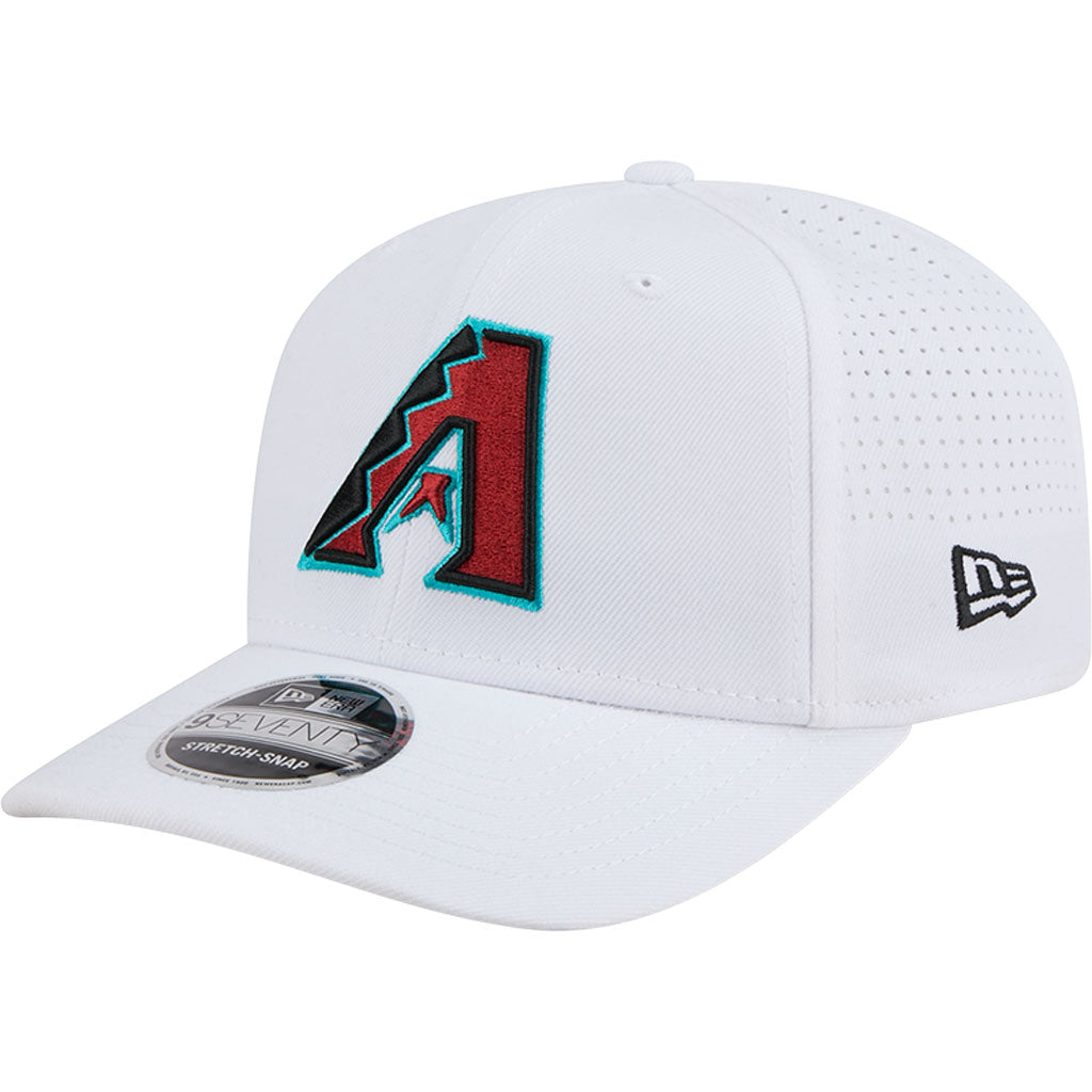 MLB Arizona Diamondbacks New Era Performance 9SEVENTY Stretch Snapback Hat - White