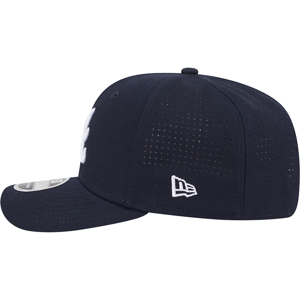 MLB Atlanta Braves New Era Performance 9SEVENTY Stretch Snapback Hat - Navy
