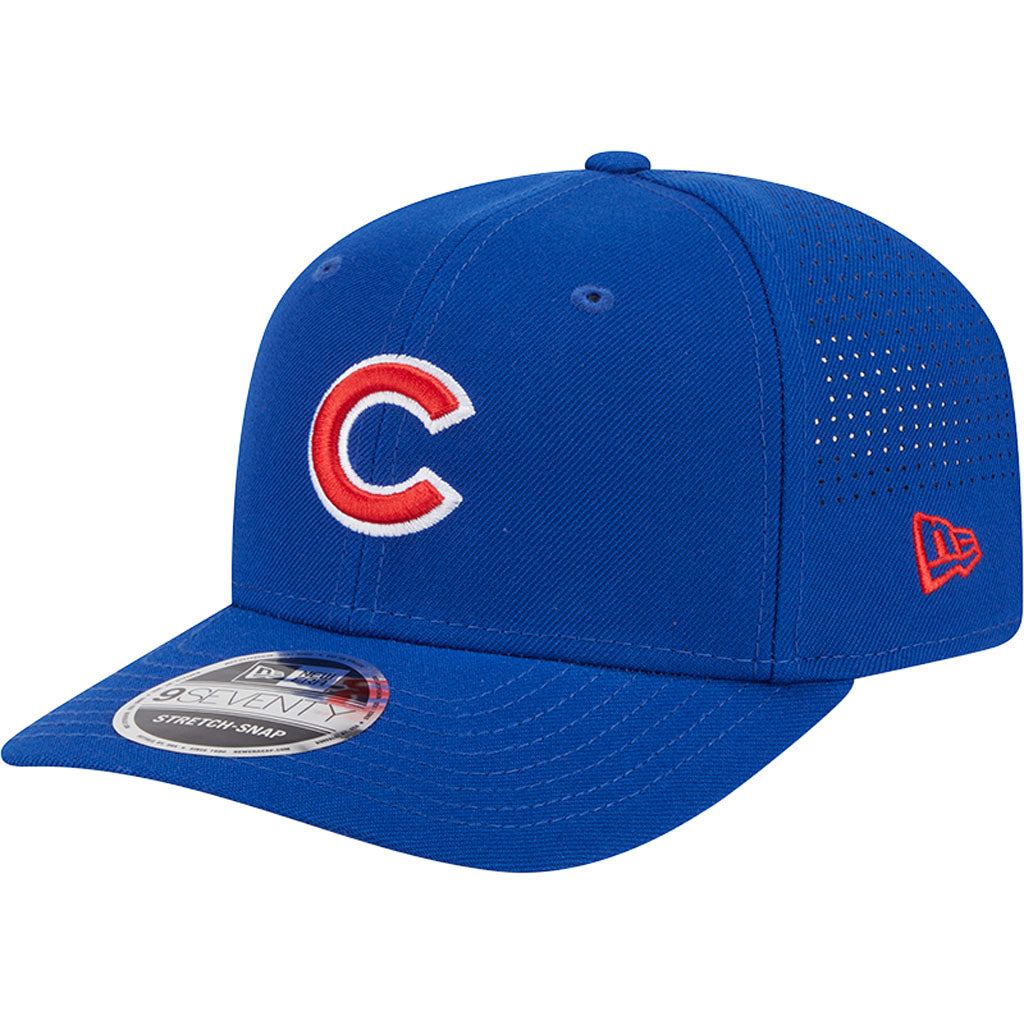 MLB Chicago Cubs New Era Performance 9SEVENTY Stretch Snapback Hat - Blue