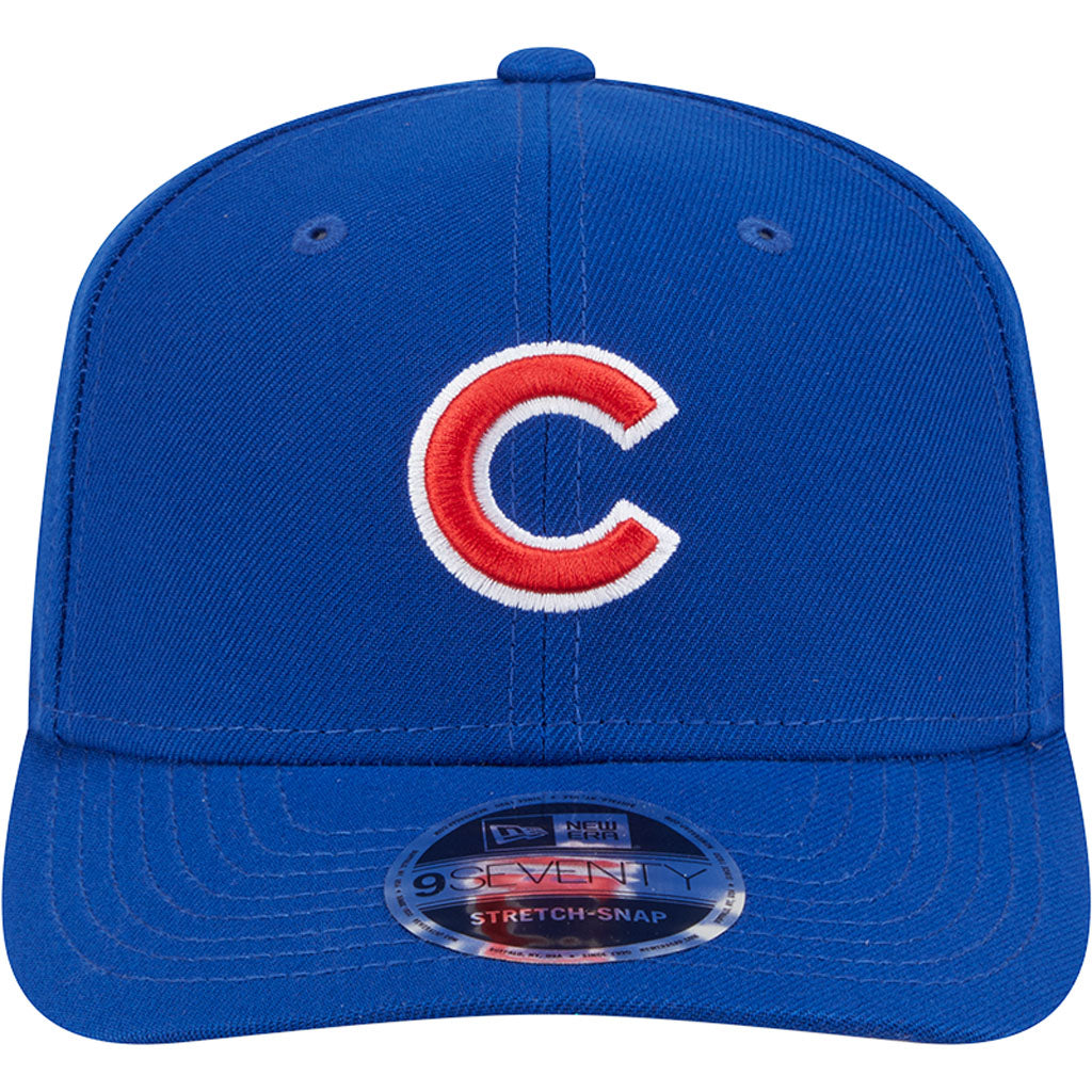 MLB Chicago Cubs New Era Performance 9SEVENTY Stretch Snapback Hat - Blue