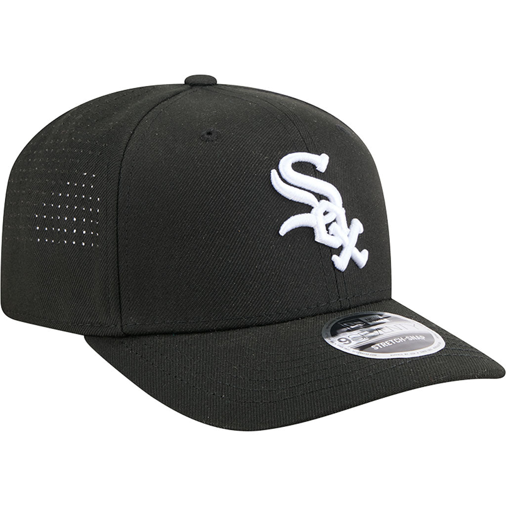 MLB Chicago White Sox New Era Performance 9SEVENTY Stretch Snapback Hat - Black