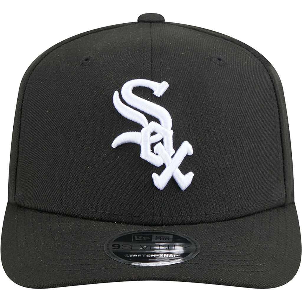 MLB Chicago White Sox New Era Performance 9SEVENTY Stretch Snapback Hat - Black