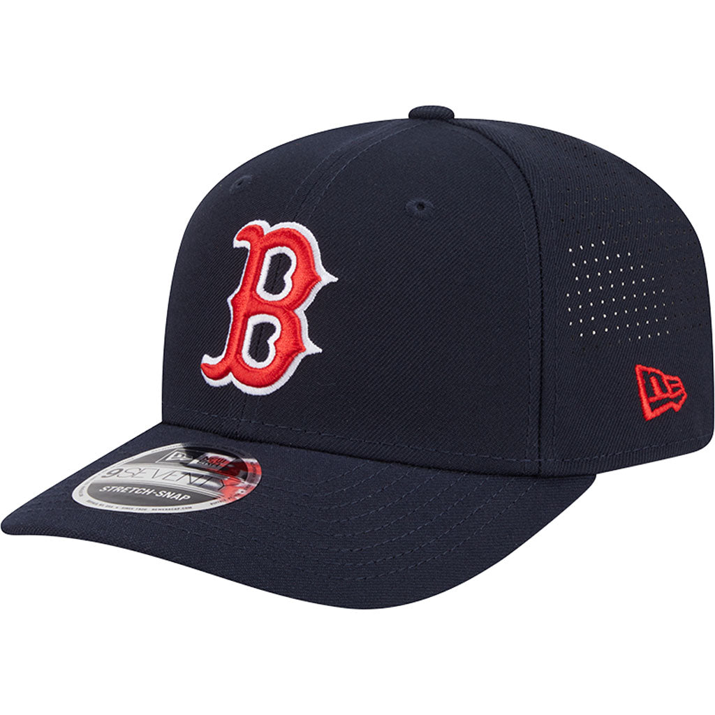 MLB Boston Red Sox New Era Performance 9SEVENTY Stretch Snapback Hat - Navy