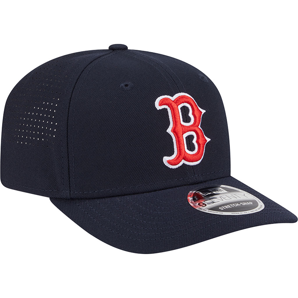 MLB Boston Red Sox New Era Performance 9SEVENTY Stretch Snapback Hat - Navy