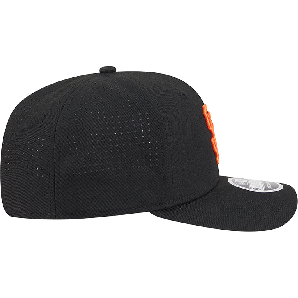 MLB San Francisco Giants New Era Performance 9SEVENTY Stretch Snapback Hat - Black