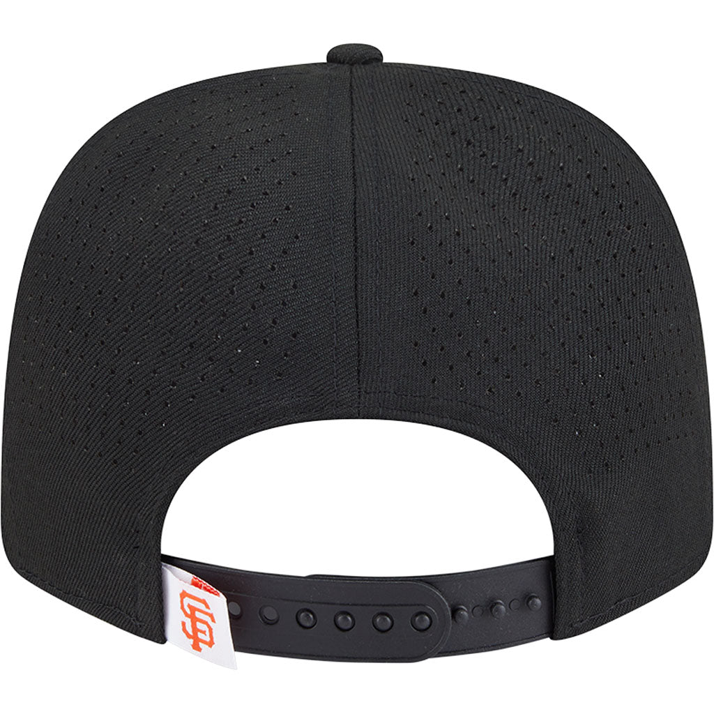 MLB San Francisco Giants New Era Performance 9SEVENTY Stretch Snapback Hat - Black